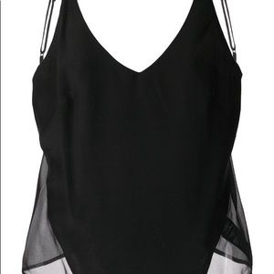 J Brand - Lucy sheer panel camisole